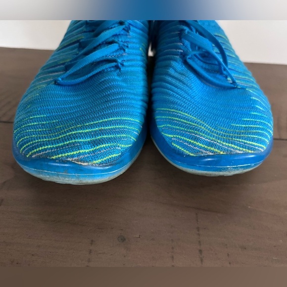 Nike Women’s Free Transform Flyknit Blue Running Shoes - Size 8 - Picture 5 of 7